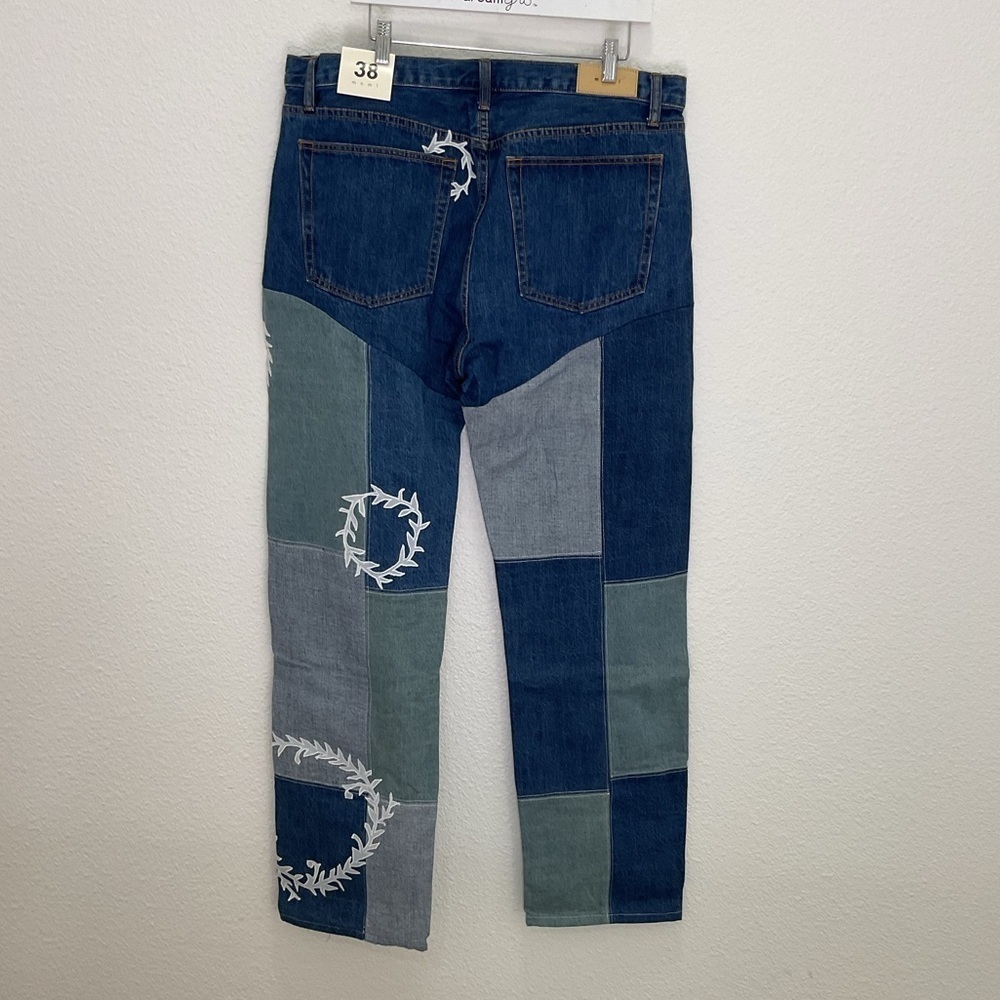 PLUS NWT MNML Patchwork Style Jeans - Picture 6 of 6